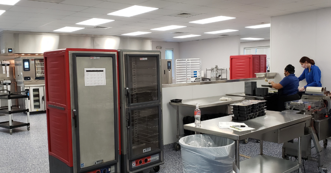 About: Meal plate assembly line