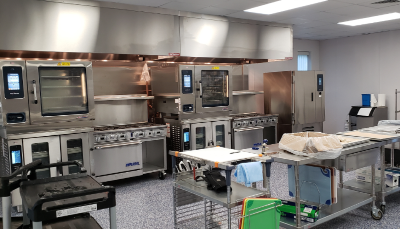 50th Anniversary look: Commercial kitchen oven area