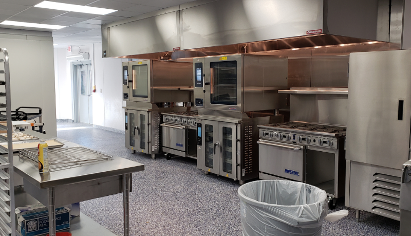 50th Anniversary look: Commercial kitchen oven area
