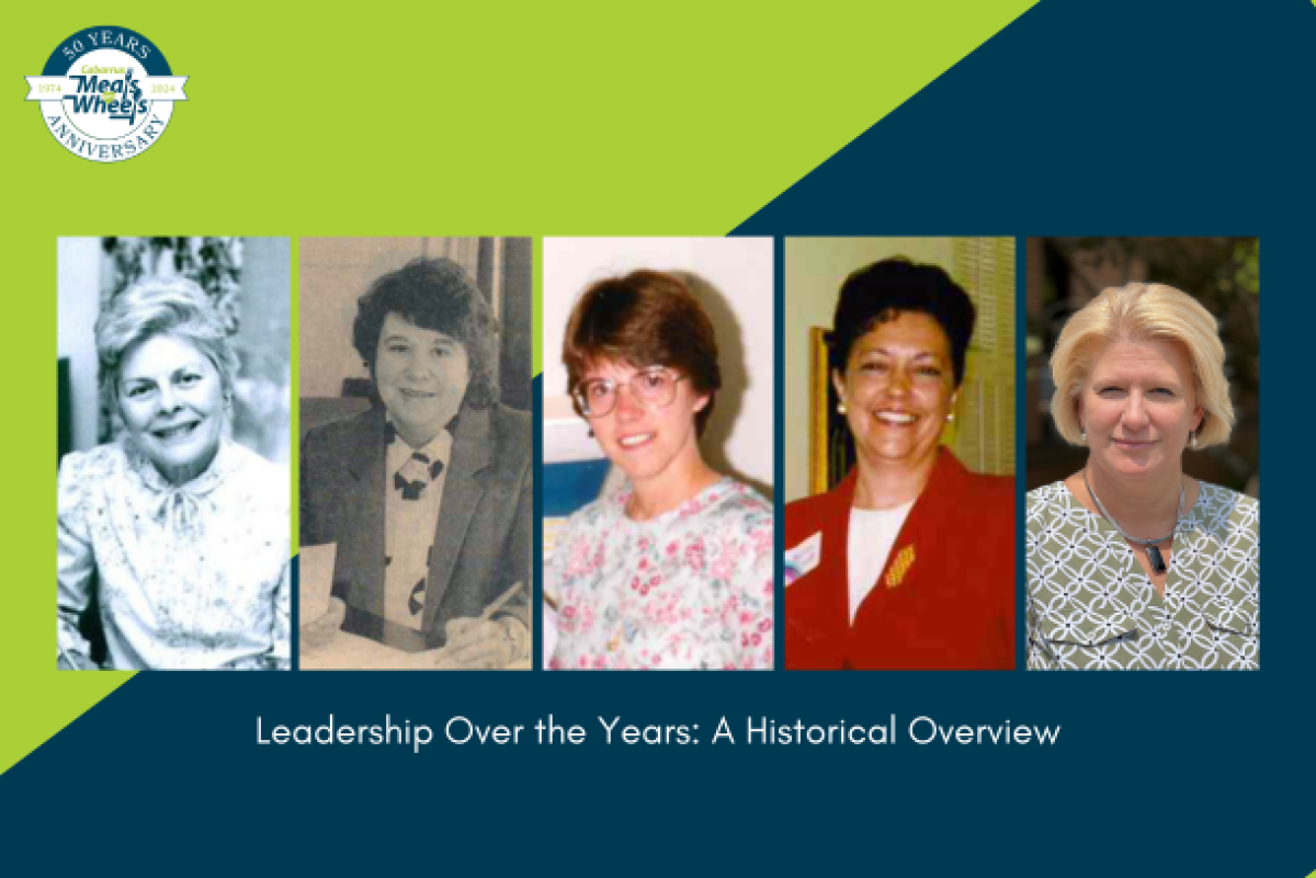 head shots of Leadership over the years