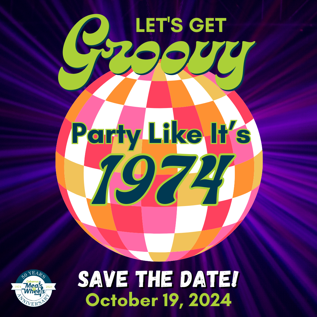 50th Anniversary Groovy Gala invitation