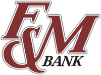 F&M Bank logo